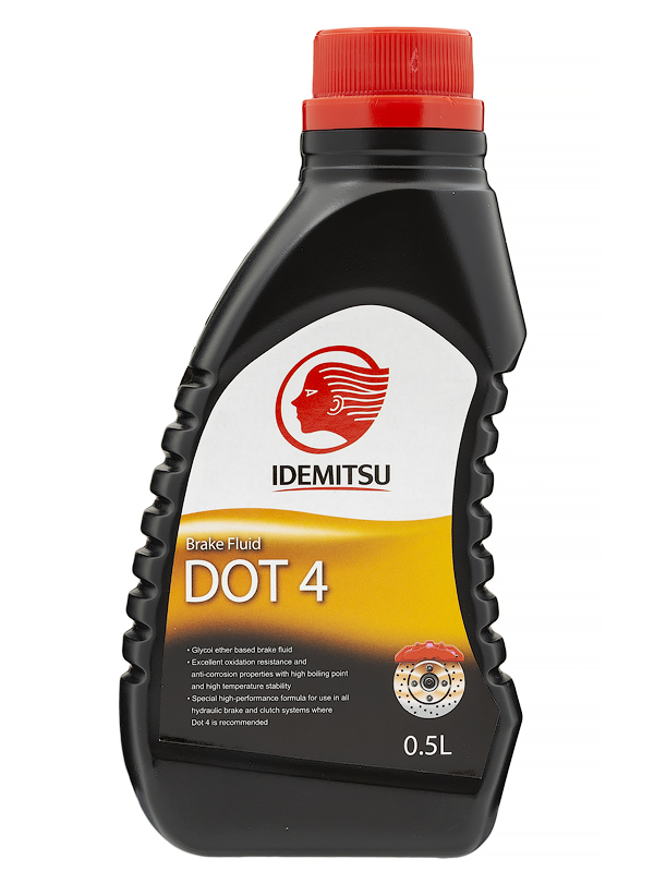 IDEMITSU BF DOT4 тормозная жидкость, 0,5л (30485005-812)
